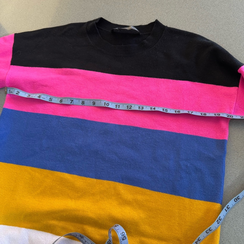 French Connection Colorblock Sweater - Picture 8 of 11